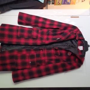 Lola buffalo plaid coat